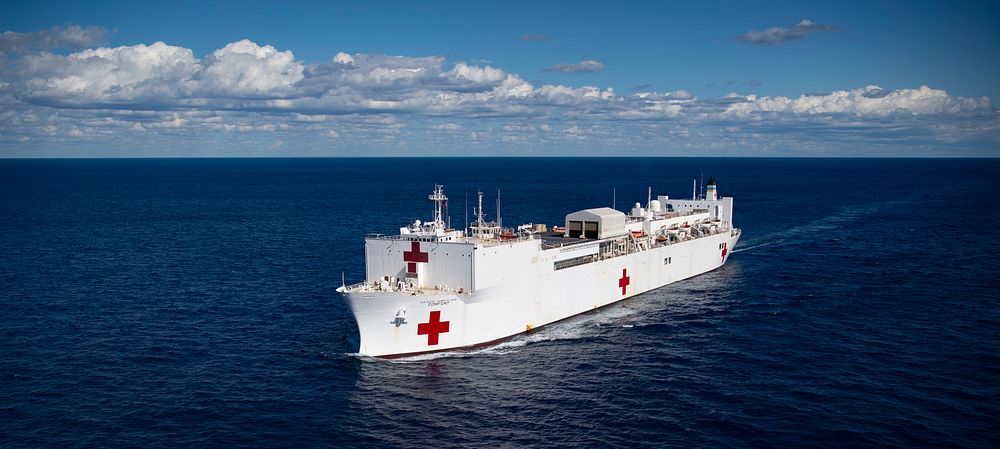 USNS Comfort Steams Through the AtlanticATLANTIC OCEAN (October 21, 2022) The hospital ship USNS Comfort (T-AH 20) steams…