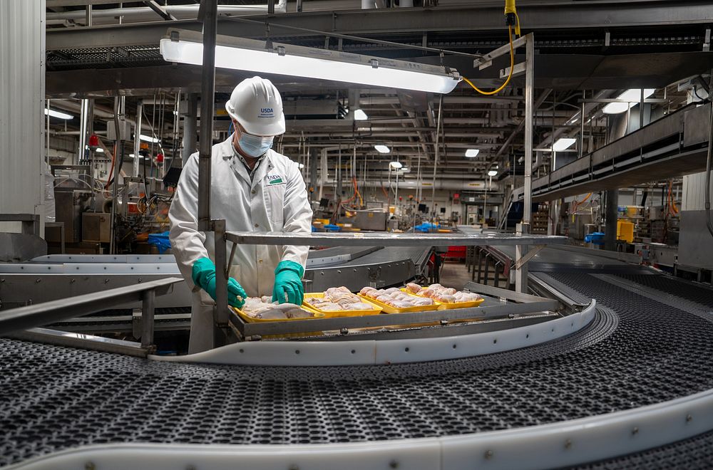 U.S. Department of Agriculture, Agricultural Marketing Service, Poultry grading facility in Athens, GA on September 22…