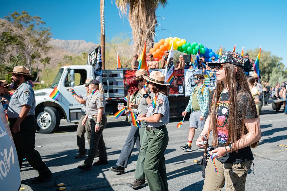 Palm Springs Pride Parade 2022NPS staff and volunteers from multiple park units throughout southern California join together…
