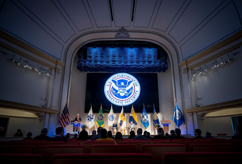 DHS HQ CFC Awards CeremonyWashington, D.C. (April 11, 2022) Homeland Security Deputy Secretary John Tien attends the DHS…