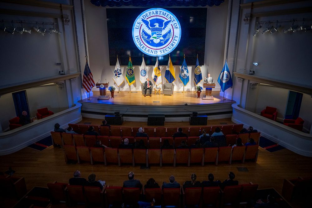 DHS HQ CFC Awards CeremonyWashington, D.C. (April 11, 2022) Homeland Security Deputy Secretary John Tien attends the DHS…