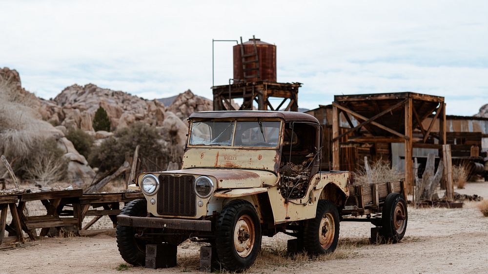 Historic Vehicle at Keys Ranch NPS/ Carmen Aurrecoechea