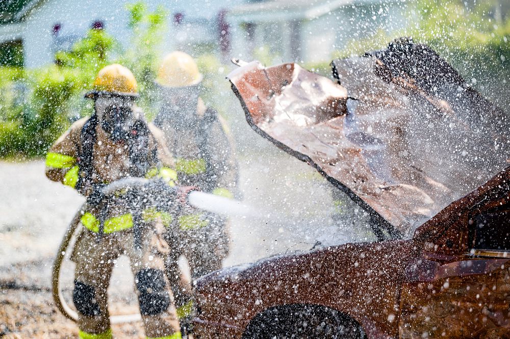 LP gas fire training Free Photo rawpixel