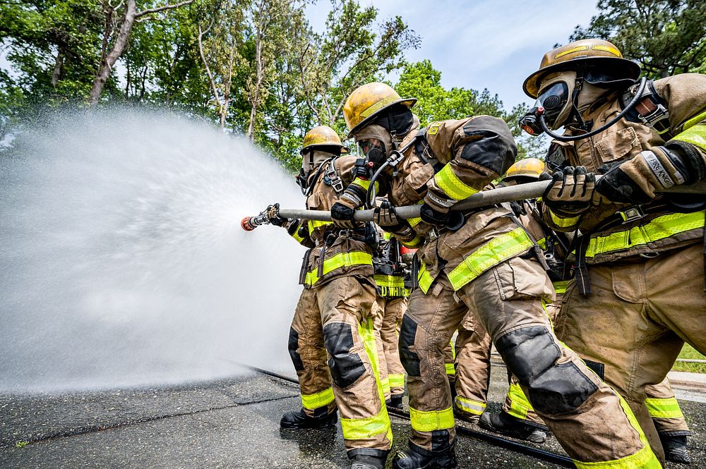 LP gas fire training Free Photo rawpixel