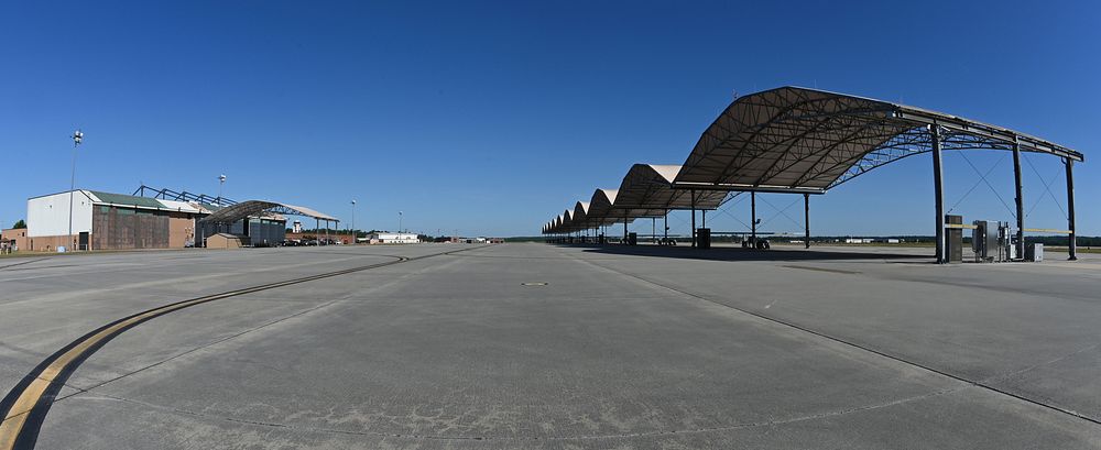 Empty Fighter Ramp at McEntire Joint National Guard BaseAn empty fighter ramp at the South Carolina Air National Guard's…