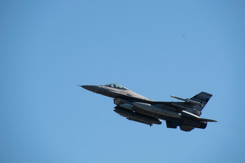 An F-16 Fighting Falcon With The 169th 