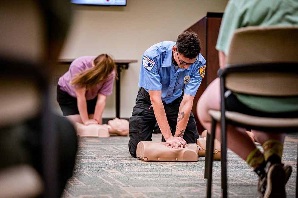 CPR & AED TrainingOn Saturday, May 21, Greenville Fire/Rescue and the Compress and Shock Foundation provided free hands-only…