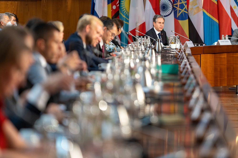 Secretary Blinken Participates a Foreign Ministers Panel Discussion in Berlin, GermanySecretary of State Antony J. Blinken…