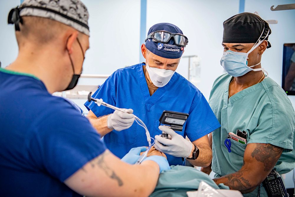 Pacific Partnership 2022 Conducts Surgical Operations Aboard USNS Mercy. 220624-N-YL073-1185VUNG RO BAY, Vietnam (June 24…