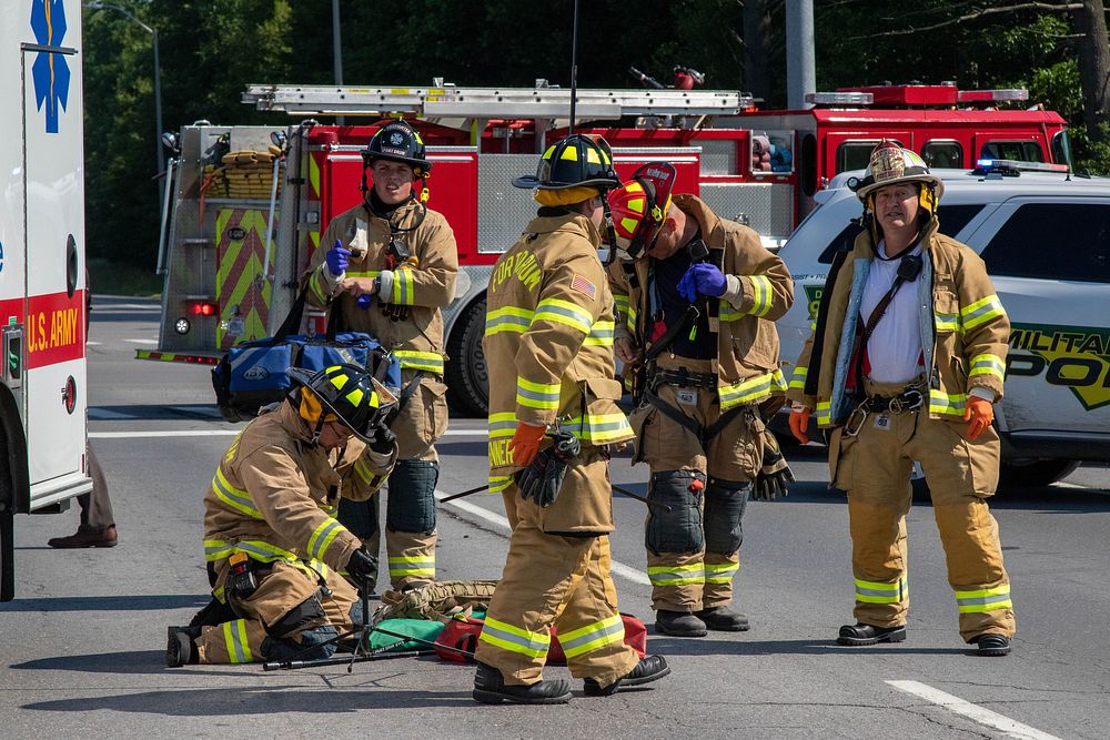 Fort Drum Training ExerciseThis year Fort Drum experts simulated an incident involving two buses colliding during a severe…
