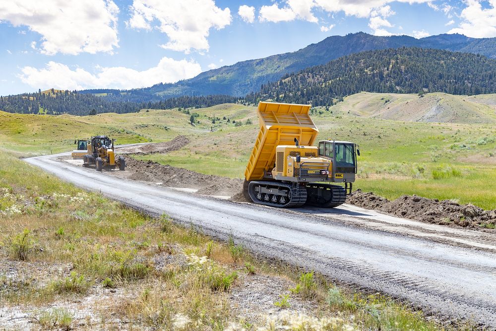 Old Gardiner Road Improvement: July 20, 2022 (6)NPS / Jacob W. Frank