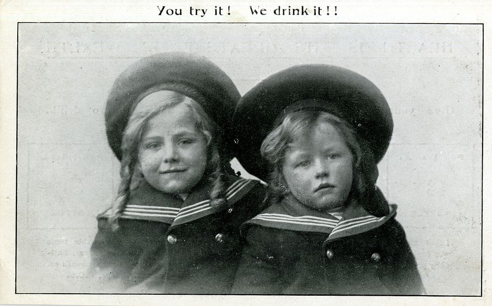 You try it! We drink it!!Collection:Images from the History of Medicine (IHM) Publication:[England?] : [publisher not…