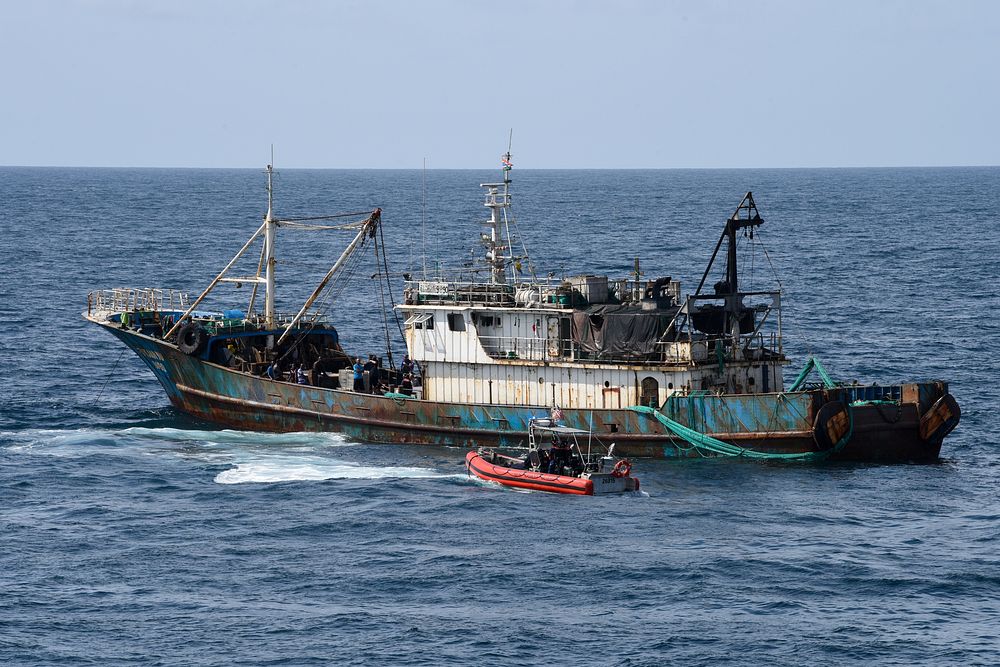 The Over the Horizon (OTH) cutter boat crew assigned to the Famous-class medium endurance cutter USCGC Mohawk (WMEC 913)…