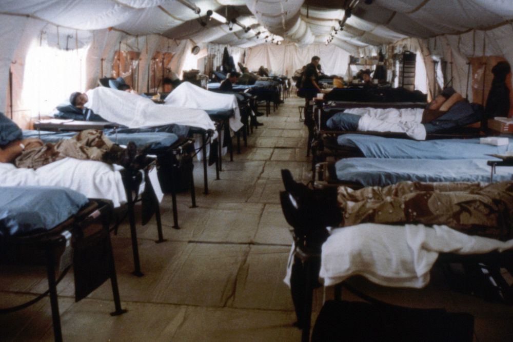 Ward area, Navy Medicine Historical Collection. 