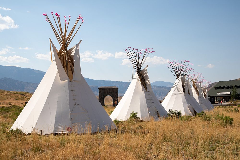 Yellowstone Revealed: Teepees at North Entrance in Gardiner, MontanaNPS / Ashton Hooker