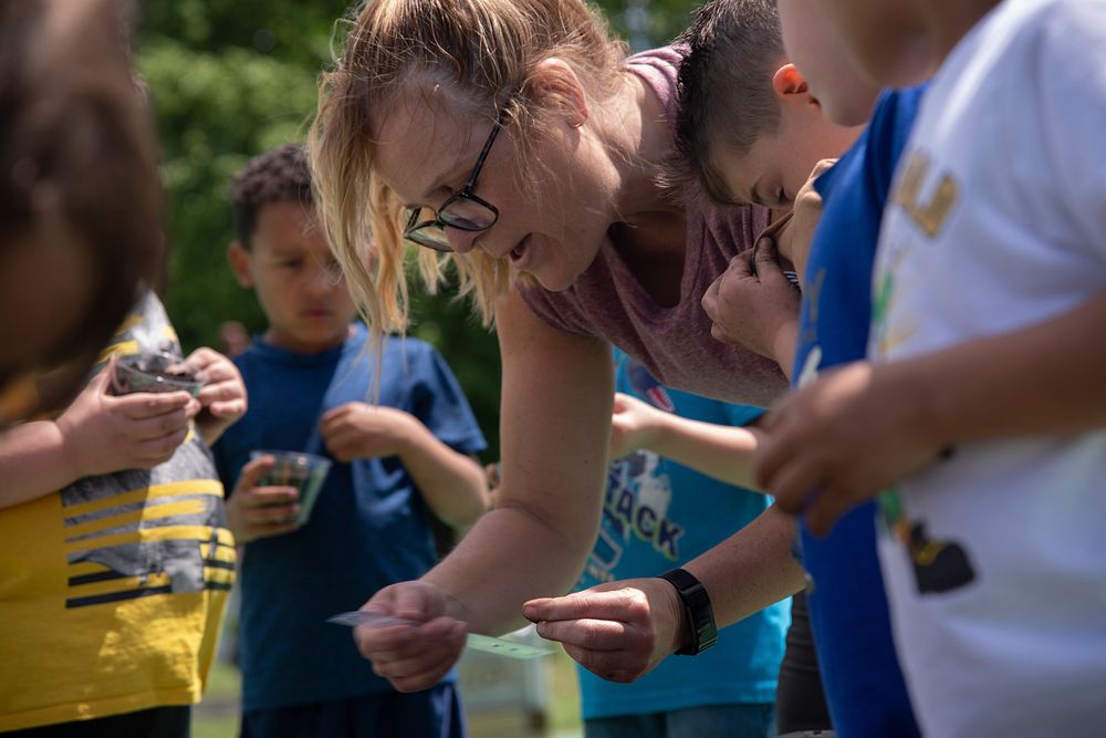 Students from the Royalton-Hartland School District's elementary school in Gasport, NY, on May 26, 2022. Students are taught…