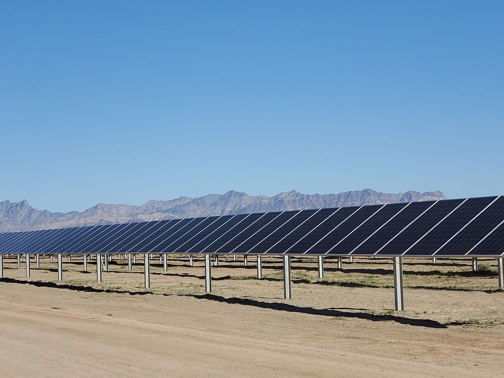 Blythe Solar Project, green energy.