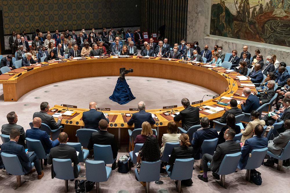 Secretary Blinken Participates in the UNSC | Free Photo - rawpixel