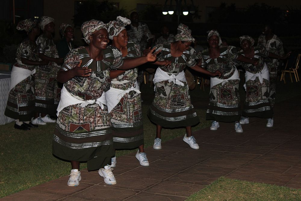 African traditional dance. Original public domain image from Flickr