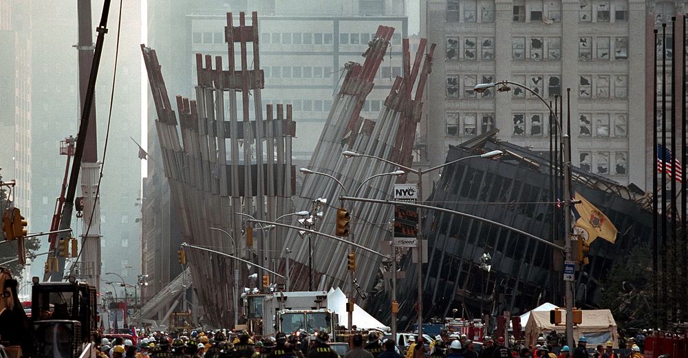 911: Ground Zero, 09/14/2001. Original public domain image from Flickr