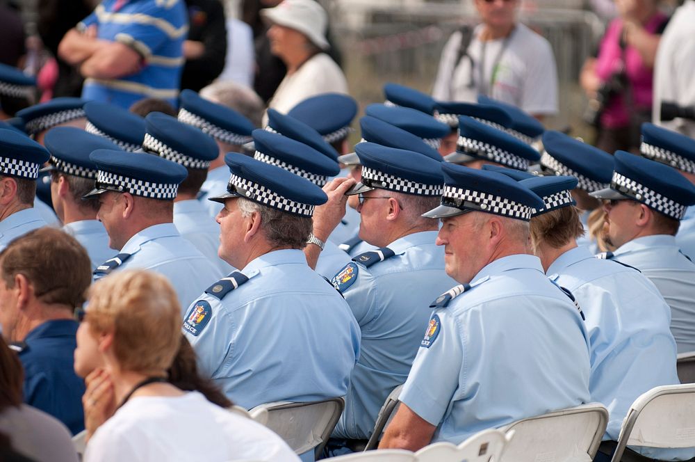 The Memorial Service for the 2011 Christchurch Earthquake held at North Hagley Park.