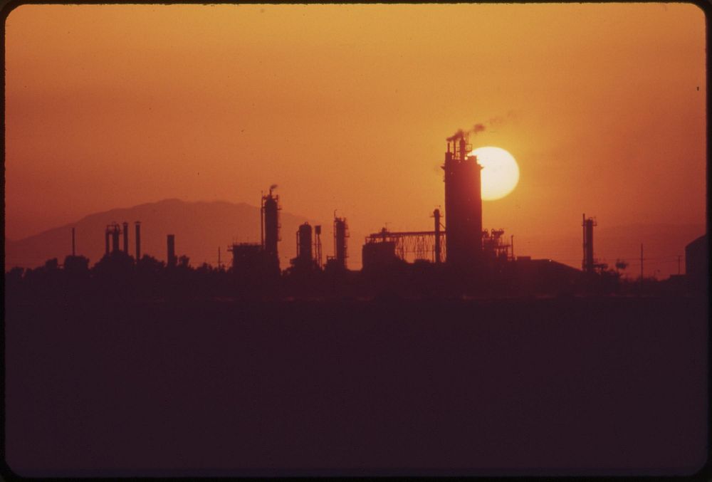 Fertilizer plant near El Centro, May 1972. Photographer: O'Rear, Charles. Original public domain image from Flickr