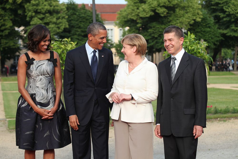 President Obama visits Berlin, 2013. Original public domain image from Flickr