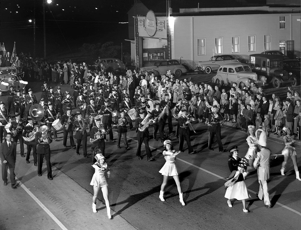 Parade Fire Prevention Week Oak Ridge 1948