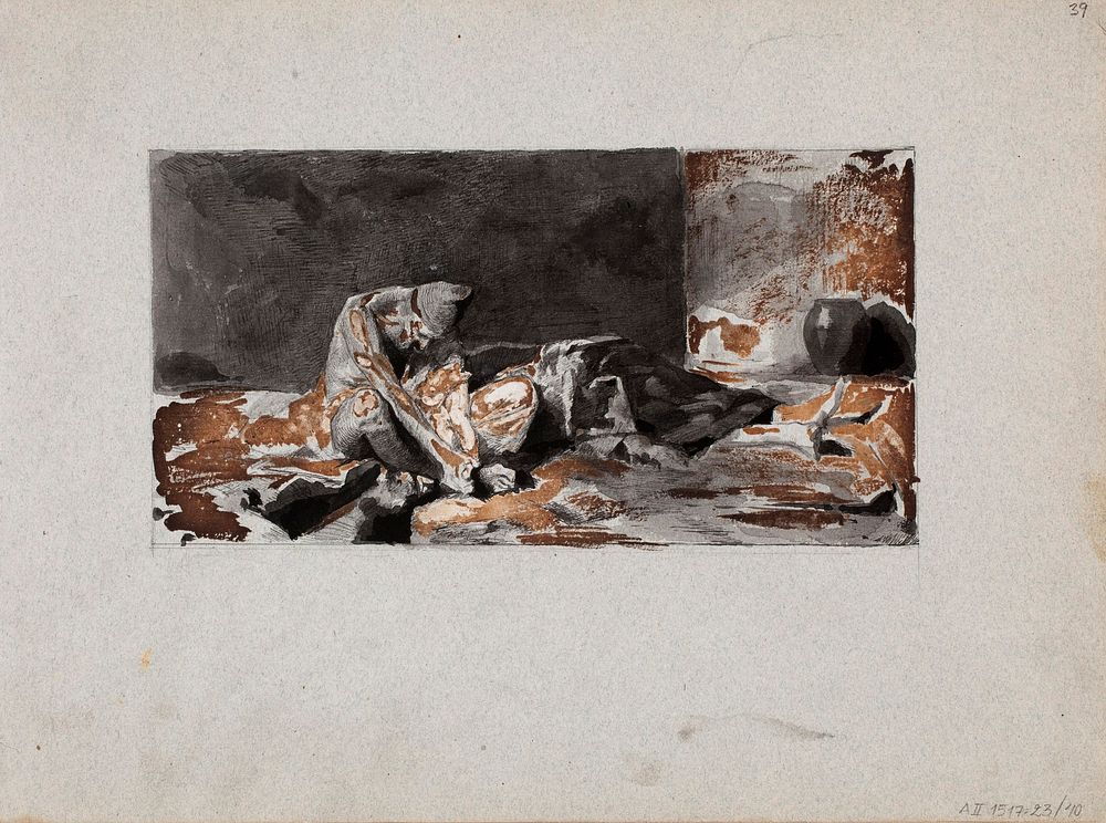 (unknown), 1874 - 1875, by Albert Edelfelt