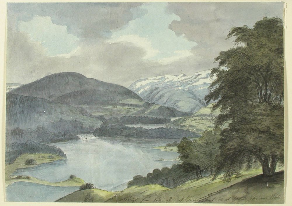 Norwegian fell landscape, Wilhelm Maximilian Carpelan
