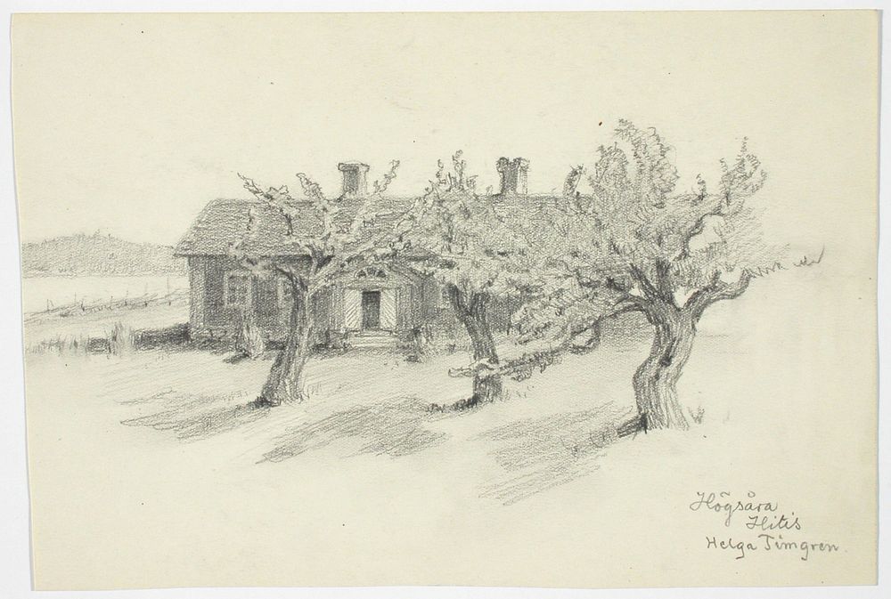 Omenapuut, 1930, Helga Timgren