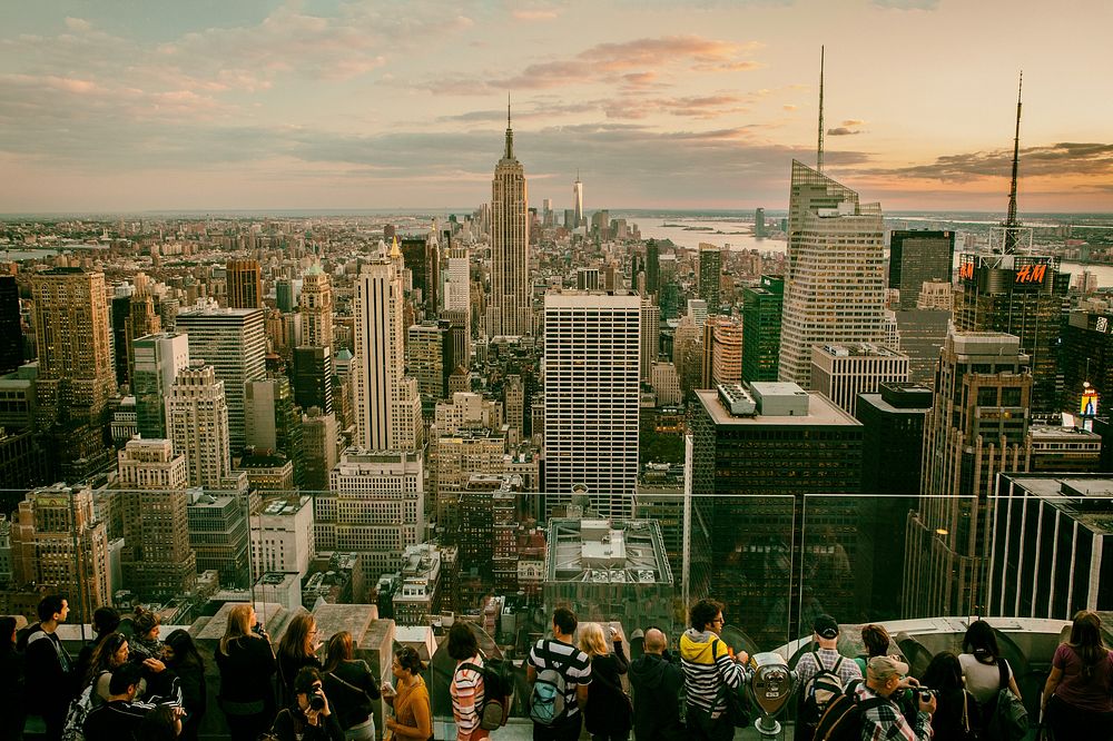 New York City view. View public domain image source here