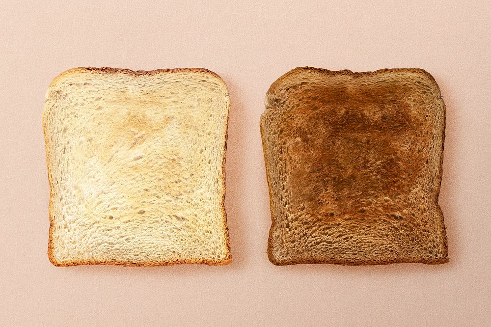 Breakfast toast, delicious bread for sandwich