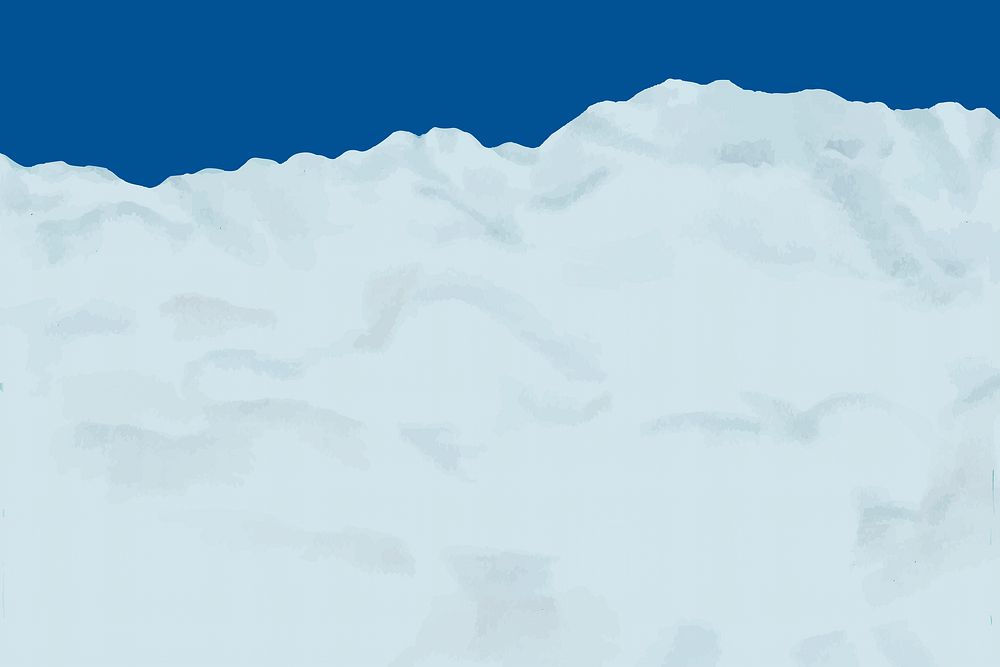 Winter snow background, white and blue design