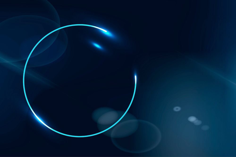 Digital background, dark blue technology design