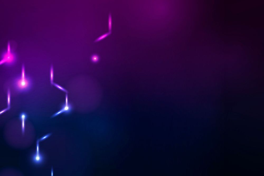 Dark purple background, digital technology design