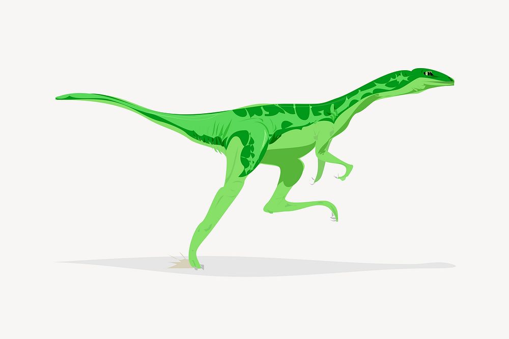 Dinosaur clipart, illustration vector. Free public domain CC0 image.