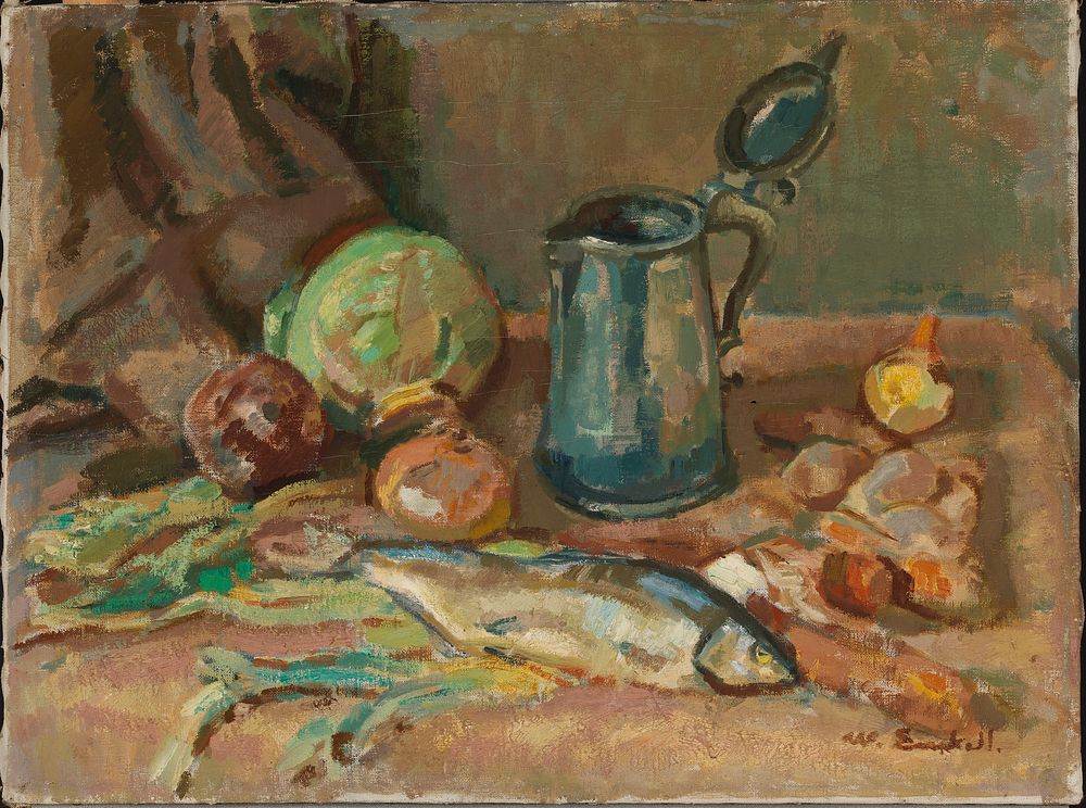 Still life, 1912, by Magnus Enckell