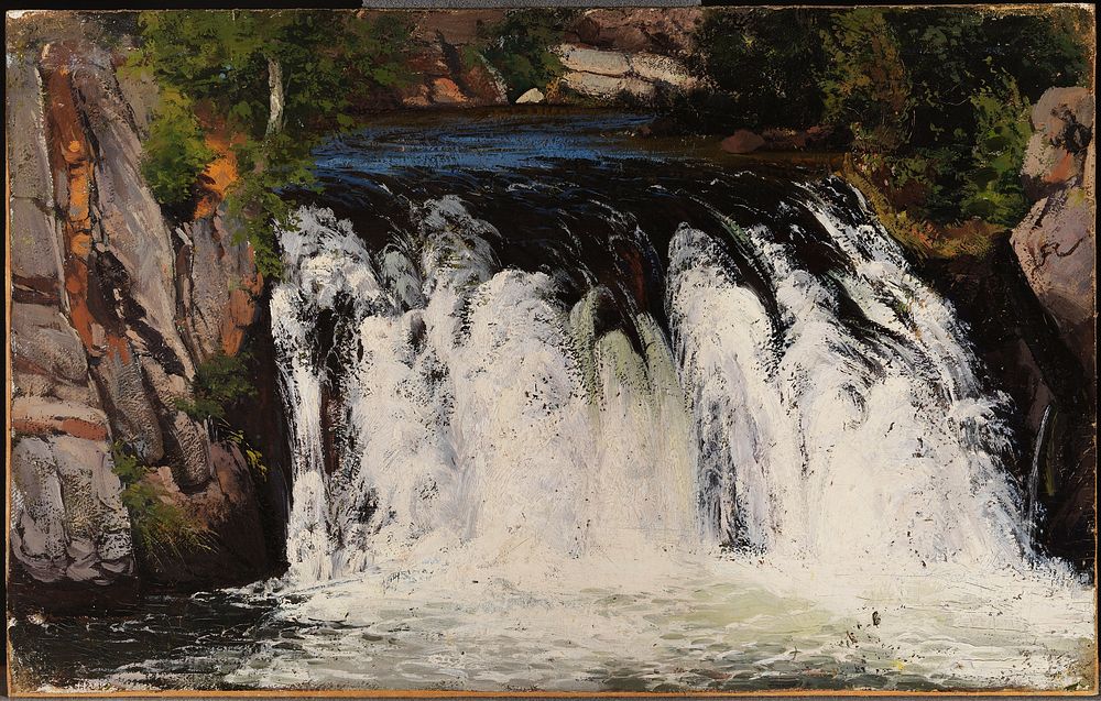 Waterfall, 1877, Fanny Churberg