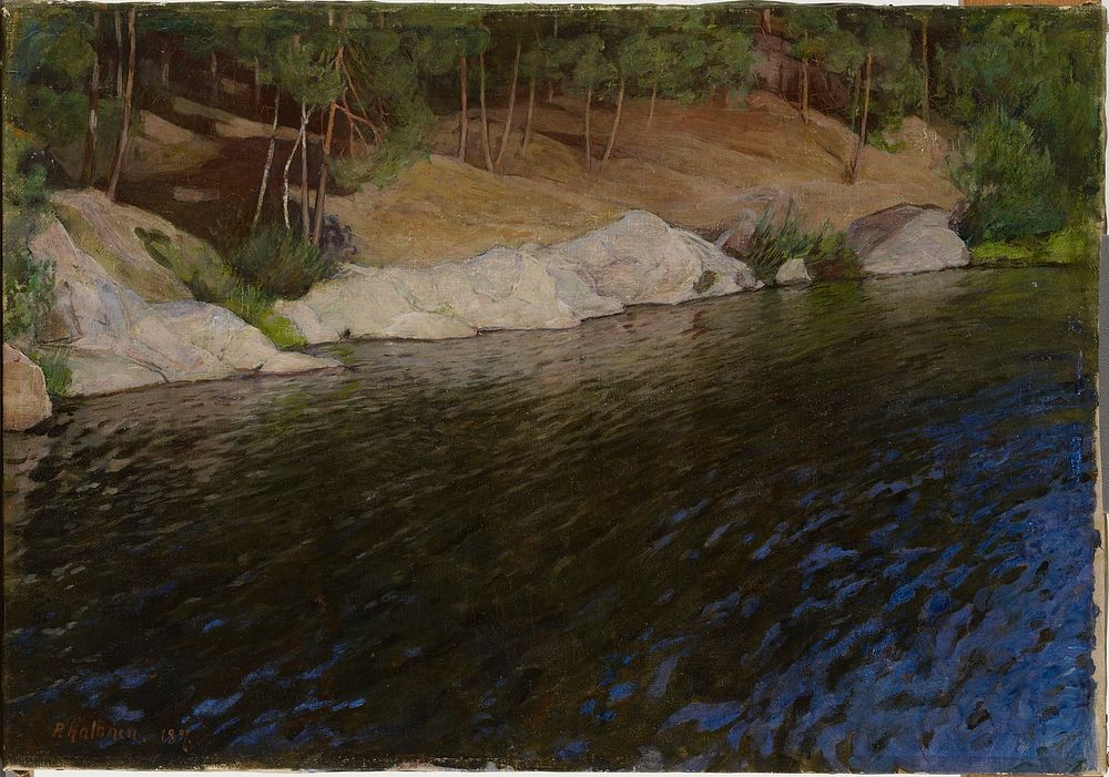 Riverside, 1897, by Pekka Halonen