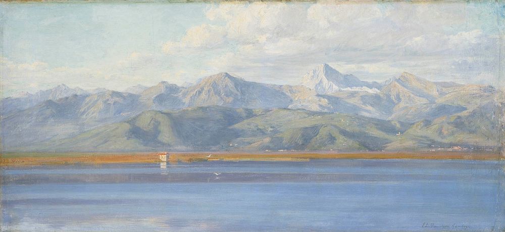 Massaciuccolin järvellä, 1899, Elin Danielsongambogi