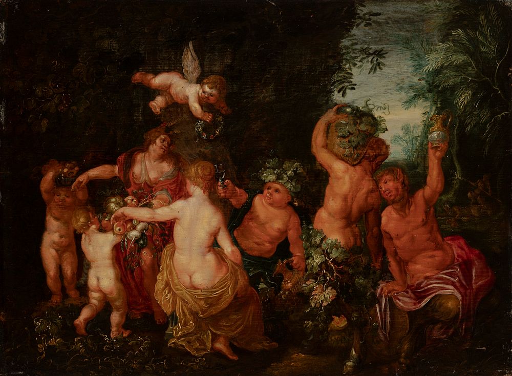 The feast of bacchus, 1575 - 1632, Hendrick Van Balen