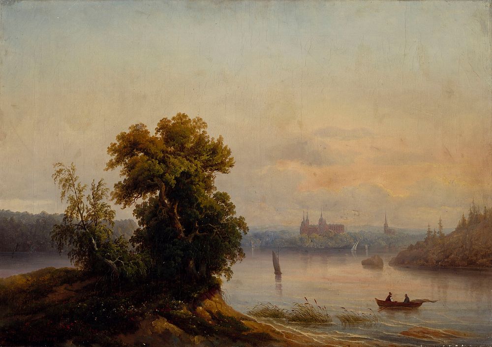 Gripsholm castle, 1851 - 1853, Lars Theodor Billing