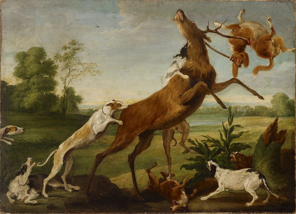 The deer hunt, Paul De Vos