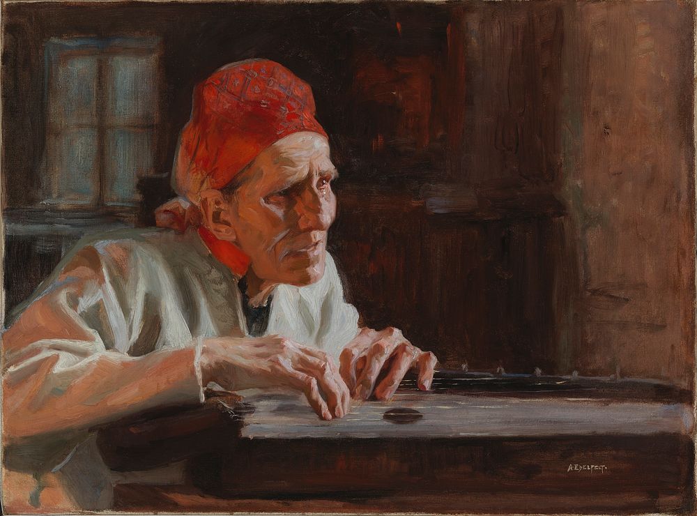 Larin paraske, 1893, by Albert Edelfelt