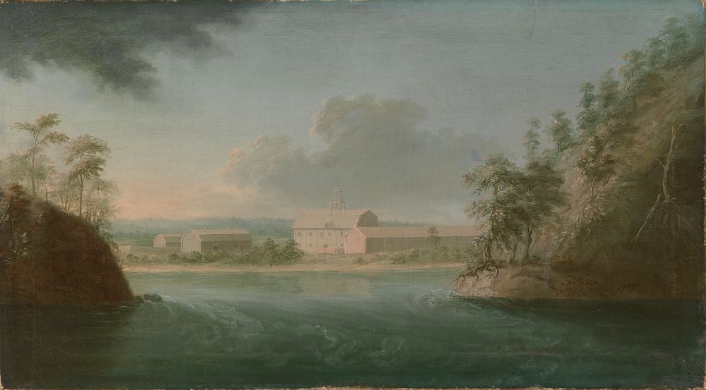 Heinola and jyränkö stream, 1787, Nils Schillmark
