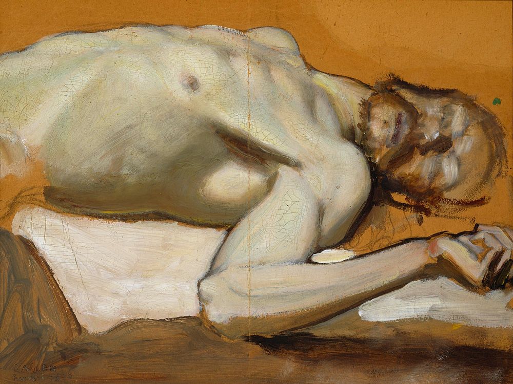 The slain lemminkäinen, 1899, by Akseli Gallen-Kallela