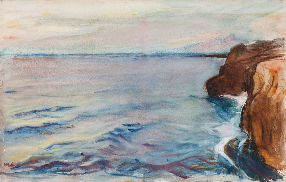 Seaside landscape, 1905, by Magnus Enckell