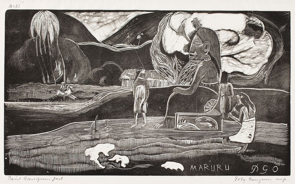 Offerings of gratitude, 1893 - 1894, Paul Gauguin