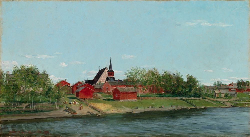 Landscape, 1891, Arvid Liljelund